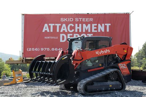 skid steer depot huntsville|skid steer attachment depot inc.